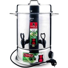 Ozka Concept Lines Yonca Elektrikli Semaver Çelik Çay Otomatı (80 Bardak)