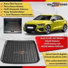 Audi A3 Bagaj Havuzu HB ( ALT BAGAJ ) Düşük Kademe İçin 2020 Sonrası BOSSE 3D Bagaj Havuzu