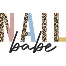 Ozka Concept Nail Babe Leopard Nail Artist Nail Technician: Dot Grid Notebook/journal (6” x 9”) Nail Babe Nail-C