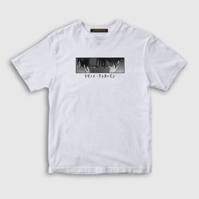 Presmono Unisex Çocuk Beyaz Levi Ackerman Anime Attack On Titan T-Shirt
