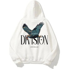 Tarzsokak Unisex Division Sweatshirt Hoodie Beyaz