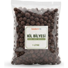 Ozka Concept Doğal Kil Bilyesi (1 Litre) Saksı Altı Drenaj Katmanı Dekoratif Toprak Örtüsü Leca Misket Kil