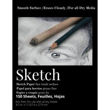 Ozka Concept Sketch Book: Acid Free Drawing Paper, Ideal For Amateurs, Professionals, Kids & Adults| 150 Pages O