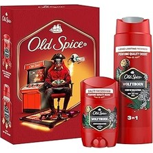 Uravas Store Old Spice Gamer Hediye Seti: Wolfthorn Deodorant Stick 50 ml + Duş Jeli 250ML