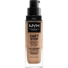 Ozka Concept Professional Makeup Fondöten - Can't Stop Won't Stop Full Coverage Foundation 12 Classical Tan