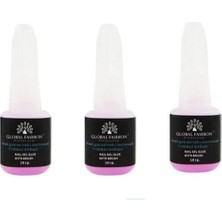 Ozka Concept Fontenay Global Nail Gel Glue From Global 10 Gram 3'lü Set Beyaz