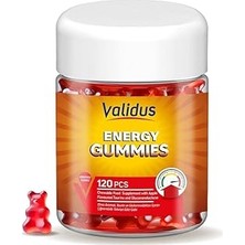 Uravas Store Validus Energy Taurine Glucoronolactone 120 Gummies