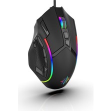 Ozka Concept Inca IMG-351 Empouse Rgb Makro Keys Profesyonel Oyun Faresi 12 Adet Programlanabilir Tuş Raporlama