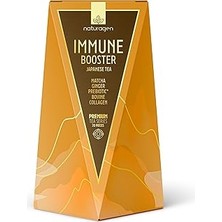 Uravas Store Naturagen Immune Booster Bağışık Güçlendirici Japanese Tea 20 Adet | Matcha Çayı + Zencefil | Prebiyotik + Sığır Kolajeni