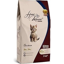 Uravas Store How Meow Yavru Kedi Maması Tavuklu 2 kg