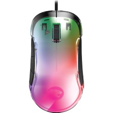 Ozka Concept Gamepower Translucent 10.000 Dpi Rgb Pro Mouse Macrolu