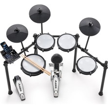 Ozka Concept Alesis Max Kit - Elektronik Davul Seti, Dijital Bateri, Sessiz Mesh Pedli, 10 Inç Çift Bölgel