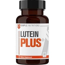 Uravas Store Simple Nutritions Lutein Plus 60 Kapsül