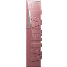 Uravas Store Maybelline New York Super Stay Vinyl Ink Uzun Süre Kalıcı Likit Parlak Ruj 110 Awestruck