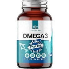 Uravas Store Naturagen 1200 Mg 3 Fish Oil Balık Yağı 60 Yumuşak Kapsül
