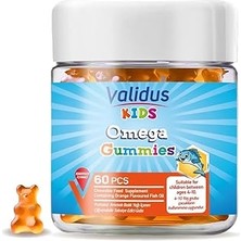 Uravas Store Validus Kids Omega 3 - Epa 24 - Dha 120 60 Gummies