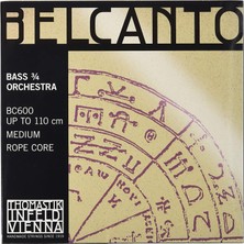 Ozka Concept Thomastik Infeld BC600 Belcanto Kontrabas Teli