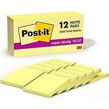 Uravas Store Post-It Sticky Not, Sarı, 90 Yaprak