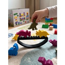 Nokta Labs Dinozor Denge Oyunu - Eğitici ve Eğlenceli 3D Baskı Dino Balance Game