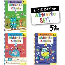 Ozka Concept Küçük Dahiler Aktivite Seti (4+ Yaş) (3 Kitap Takım)