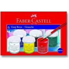 Faber-Castell Guaj Boya 6 Renk 15 ml 5170 160400