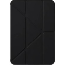 Elif Asya Ceyiz Tekstil Newface Apple iPad 2025 10.9 10.nesil (A16) Mera Kalemlikli Tablet Kılıfı - Siyah