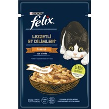 Ozka Concept Felix Tasty Shreds Tavuklu (26 x 80 Gr)