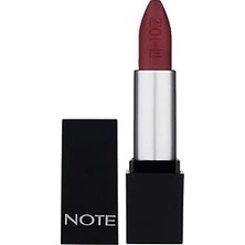 Uravas Store Note Cosmetics Mattever Lipstick 12 Wine Tasting Red Yarı Mat Saten Bitişli Ruj, Mor