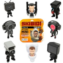 Ozka Concept Skibidi Toilet Mini Sürpriz, Tuvalet Temalı Komik Figür Oyuncaklar