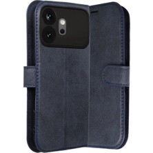 Lims Store Newface Huawei Honor 600 Trend S Plus Kapaklı Kılıf - Lacivert