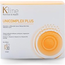 Uravas Store Unicomplex Plus Vitaminler ve Mineraller Içeren Takviye Edici Gıda
