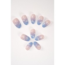 Ozka Concept Pop Beauty Takma Tırnak Seti & Zararsız Yapıştırıcı Bulutlu