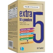 Uravas Store Extra5 Magnesium 60 Tablet