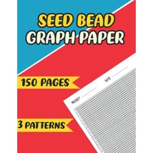Ozka Concept Seed Bead Graph Paper: 3 Patterns, 150 Pages, 8.5 x 11 In, Multiple Seed Bead Graph Paper, (Square/