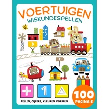 Ozka Concept Independently Published Wiskunde Voorschoolse Voertuigen Wiskundespellen Activiteitenboeken Voor Ki