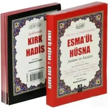 Mercan Kitap Esmaül Hüsna Anlamı ve Fazileti Açıklamalı Kırk Hadis