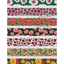 Ozka Concept Pattern Scrapbook Paper Pad - 33 Designs - Double Sided A4 Pages