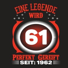 Ozka Concept Eine Legende Wird 61 Perfekt Gereift Seit 1962: Cooles Geschenk Zum 61. Geburtstag Geburtstagsparty