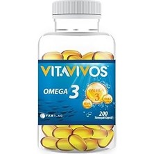 Uravas Store Vitavivos Ultra 3 200 Yumuşak Kapsül