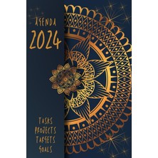 Ozka Concept Agenda 2024: Settimanale, Da Gennaio A Dicembre 2024, 12 Mesi, Settimana Su Una Doppia Pagina, Form