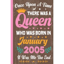 Ozka Concept Once Upon A Time There Was A Queen Who Was Born In January 2005: 18TH Birthday Gifts For Girls,