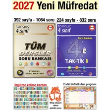 Tonguç Akademi 4. Sınıf Tüm Dersler 2027 Taktikli Soru Bankası Seti Yeni Müfredat