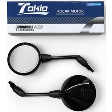 Koçak Motor Arora Mojito 50 Ayna Takımı Siyah Premium Kalite