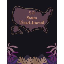 Ozka Concept 50 States Journal: Full Guide To Record Your Travels Around 50 States Of The Usa, Write And