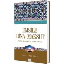Kitapkalbi Yayıncılık Emsile Bina Maksut Tercümesi Kelime Anlamlı