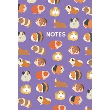 Ozka Concept Independently Published Guinea Pig - A5 - 100 Lined Pages (Purple)