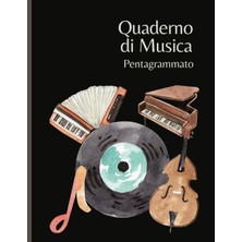 Ozka Concept Quaderno Di Musica Pentagrammato: 60 Pagine Con 10 Pentagrammi Formato Grande - Carta Bianca Ottima