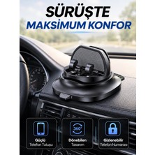 Uravas Store Araç Içi Telefon Tutucu Gizlenebilir Telefon Numaralı Katlanabilir Telefon Standı