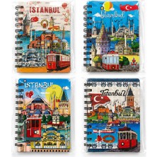 Fırsatkolik Istanbul Temalı Kabartmalı Defter