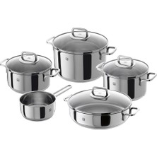 Ozka Concept Zwilling Quadro – 5 Parçalı Set Pişirme Kabı, Gümüş, 58 x 35 x 30 cm